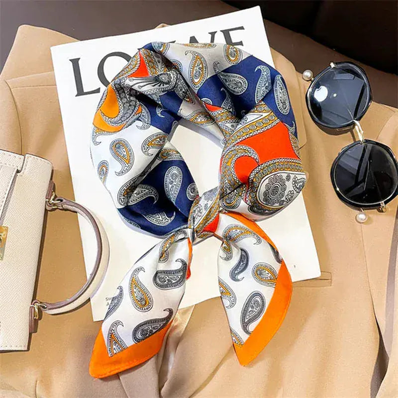 Aimy - Silky Elegant Multi-Way Neck Tie Scarf