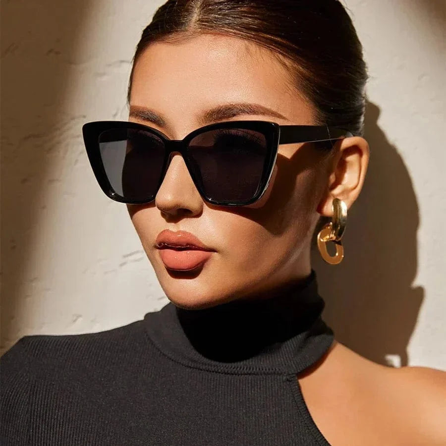 Marcia - Retro UV400 Cateye Sunglasses