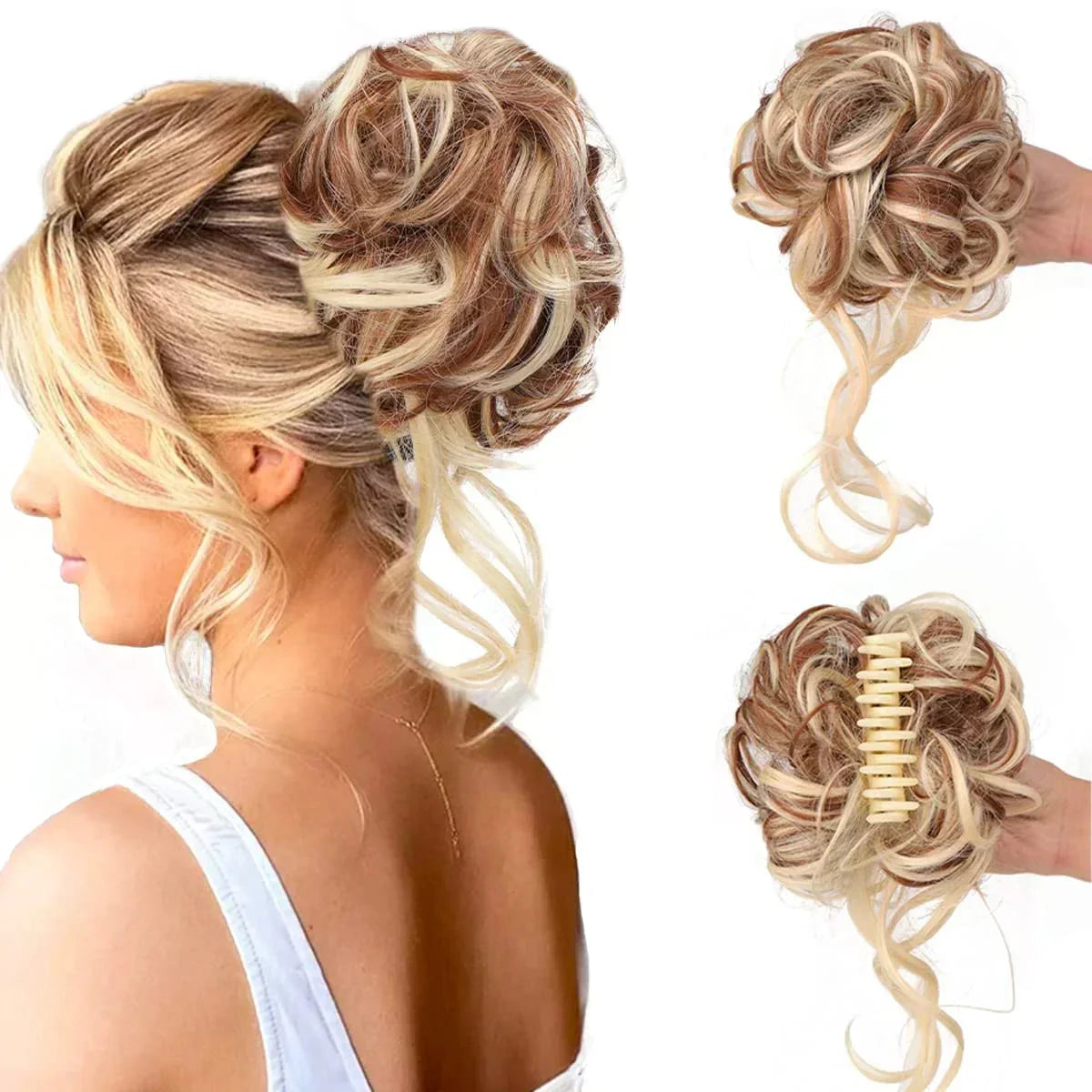 Updo Hair Bun Clip for Easy Styling – Instant Hair Bun Accessory for Quick Hairstyles and Everyday Wear