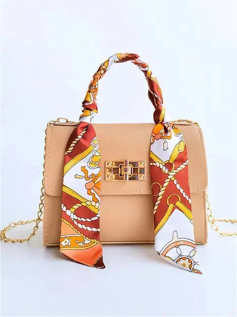 Women’S Crossbody Handbag Faux Leather Chain Strap Spring Shoulder Bag