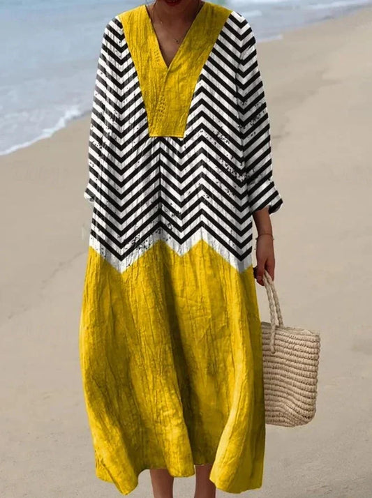 Solene | Boho Maxi Dress