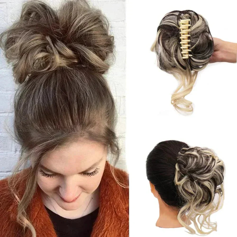 Updo Hair Bun Clip for Easy Styling – Instant Hair Bun Accessory for Quick Hairstyles and Everyday Wear