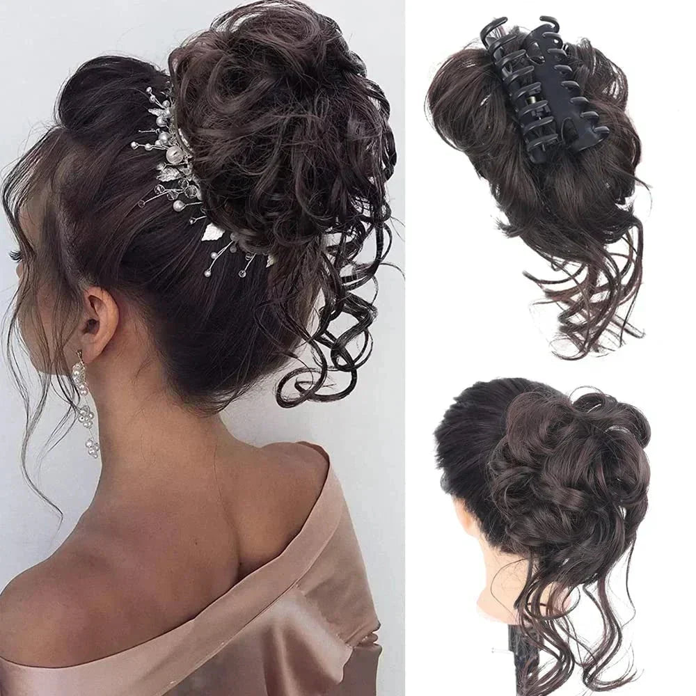 Updo Hair Bun Clip for Easy Styling – Instant Hair Bun Accessory for Quick Hairstyles and Everyday Wear