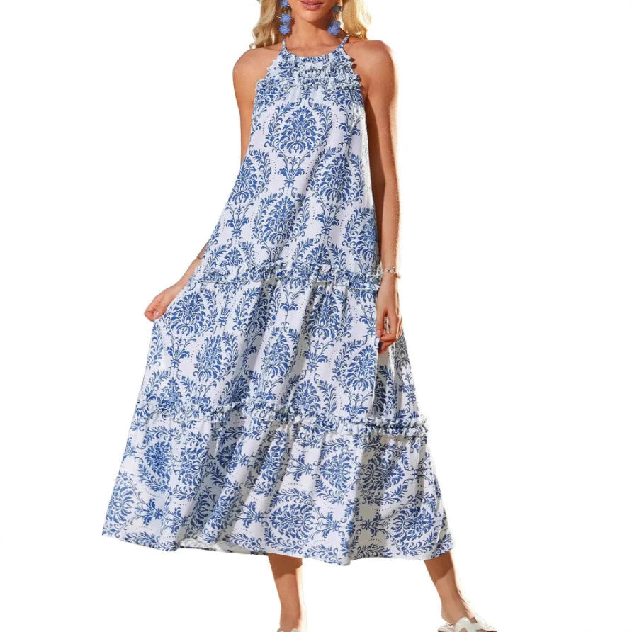 Aurelie | Boho Tiered Maxi Dress